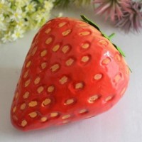 large artificial strawberries fake Fruit vegetable wedding parties BBQ decor 10〃   263604522585